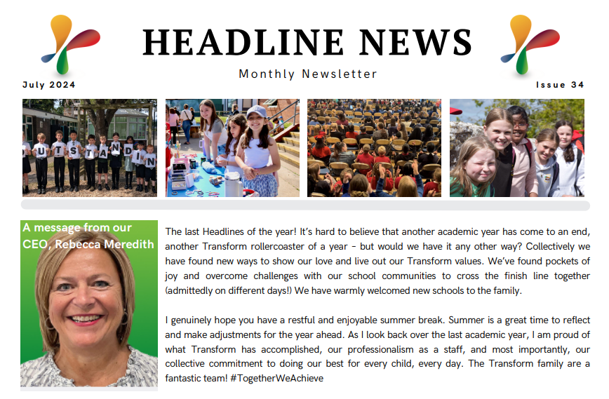 Headline News – July 2024, Issue 34