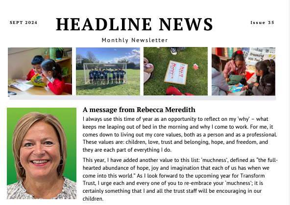 Headline News – September 2024, Issue 35