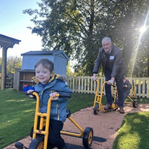 New play area at Woodland View Primary School shows the benefits of outdoor learning through play